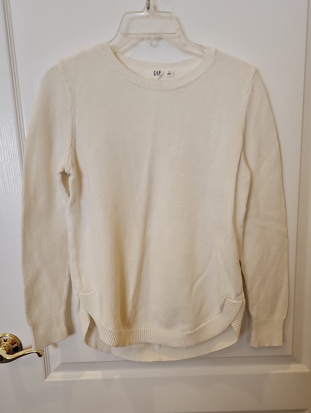 Gap Ivory Knit Sweater